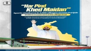 Punjab Government का ‘Har Pind Khed Maidan’ Mission: 3,100 Ultra-Modern Grounds से गांव-गांव में लाएगा Sports Revolution