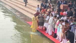 Kurukshetra में International Gita Mahotsav का आगाज़: : Defence Minister Rajnath Singh पहुँचे, आज का दिन रहा बेहद खास, कल आएंगे PM Narendra Modi