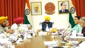 पंजाब सरकार की कैबिनेट मीटिंग शाम को:सीएम आवास पर जुटेंगे मंत्री, कई अहम फैसलों पर लगेगी मोहर