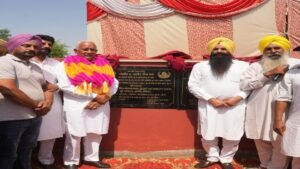 जल संसाधन मंत्री बरिंदर कुमार गोयल द्वारा 13 करोड़ रुपये की सिंचाई परियोजनाओं का शुभारंभ
